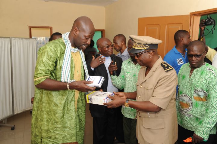 Bouna: le président Pilippe Hien en tournée de sensibilisation pour la lutte contre les violences inter-Communautaires